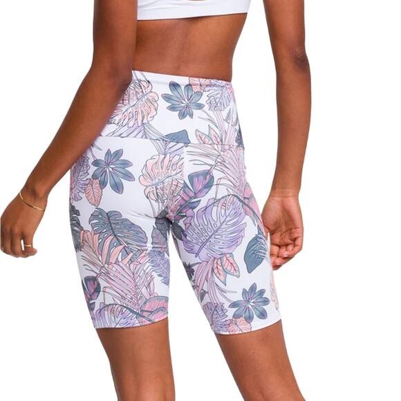 Onzie Pants - ONZIE | NWT | Small | High-Rise Floral Biker Shorts In Boho Botanical